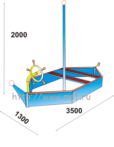 Песочница корабль схема